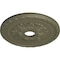 Ekena Millwork Palmetto Ceiling Medallion (Fits Canopies up to 5"), 20 7/8"OD x 3 5/8"ID x 1 5/8"P, Spartan Stone CM20PMSSF - alternate 4